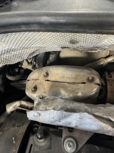 heat shield removal Passat